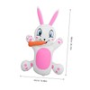 MERRYHAPY Giant Inflatable Easter Bunny Statue for Yard Decorations Easy