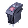 Mintice™ 12 V Car Red Light Illuminated Rocker Switch Rocker