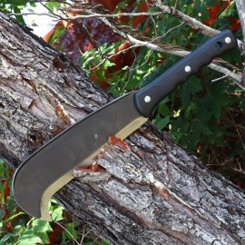 Armory Replicas CARBON STEEL BILLHOOK SICKLE MACHETE FOR CLEARING AND HARVESTING YARD TOOL