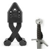 Mythrojan Metal Single Sword Wall Mount - 4 Inch Vertical