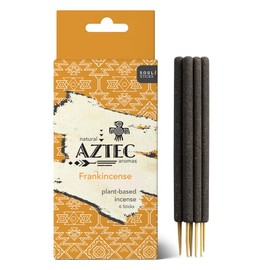 Soul Sticks Aztec Cinnamon Resin Incense Sticks, 90 Mins Burn Time – 100% Natural, Hand-Rolled & Slow-Burning 6 Pcs| Artisan Blend for Yoga, Meditation, Relaxation, Aromatherapy (Frankincense)