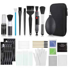 Zacro 18 in 1 Camera Cleaning Kit, Bubble, Cleaning Pen, Cleaning Cloth, Brush, Etc for Digital Cameras, Computers, Mobile Phones