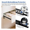 Ubisin Full Extension Ball Bearing Drawer Slides 20 Inch Side