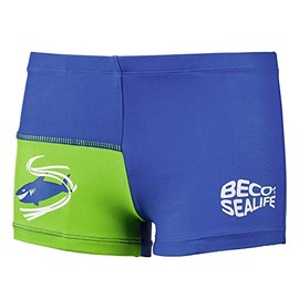 Beco Unisex children's swimming trunks, blue/green