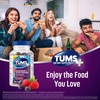 TUMS Heartburn Plus Sleep Support Chewable Dietary Supplement Tablets for