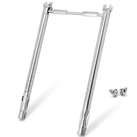 Adviace 69785 Grill Burner for Weber Spirit I & GS4 Spirit II 200 Series, E-210, E-220, S-210, S-220 with Front Control, 18'' 304 Stainless Steel Burner Tubes for Weber Spirit Grill Replacement Parts.