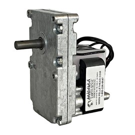 USA Made Auger Agitator Stir Motor, 80457 | 80488, for US Stove, Vogelzang, Breckwell Pellet Models. Counter-Clockwise, 1RPM