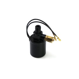 QWORK Air Horn Solenoid Valve, 2 Pack 1/4" NPT 12V Electric Air Valve (Solenoid) for 1/4" OD Hose, Black