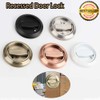 tooloflife 2 x Recessed Sliding Door Handles Invisible Door Handle