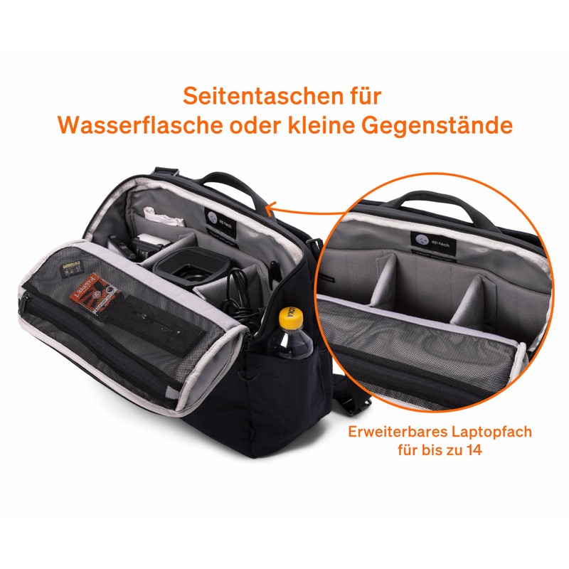 SP TECH Creator X-Body Pack - Multifunctional Shoulder Bag with