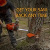 NEO-TEC 6 Pack Tree Felling Wedges, Chainsaw Wedges, 5.5"+8" Tree