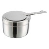 Winco Fuel Holder with Cover, Stainless Steel, 1 Count (Pack