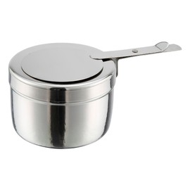 Winco Fuel Holder with Cover, Stainless Steel, 1 Count (Pack of 1)