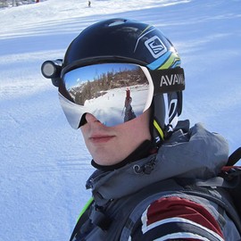 CARFIA OTG Ski Goggles for Womens Men Youths Over Glasses Compatible Helmet 100% UV Protection Anti-Fog for Snow Skiing Snowboarding Goggles with Detachable Lens and Anti-Slip Straps