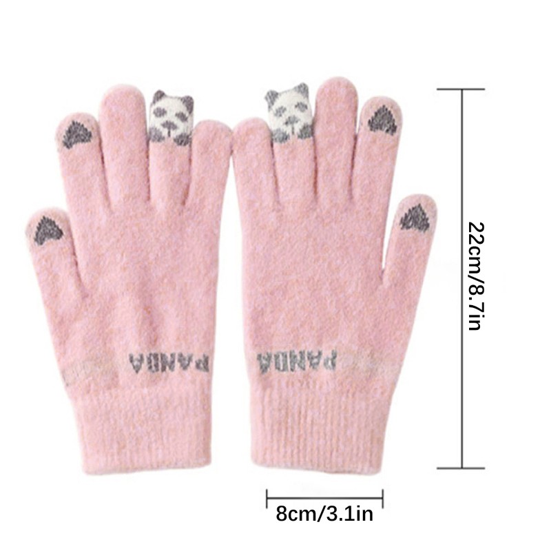 USB Heated Gloves for Men Women Touch Screen Full Finger