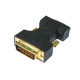 World of Data DVI (Male) to VGA (Female) Adapter - 24k Gold Plated