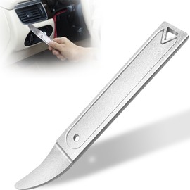 4140 Pry Tool Car Trim Removal Tool Kit, Metal Cars Panel Removal Tools Pry Bar, Auto Door Audio Dash Panel Popper Trim Puller