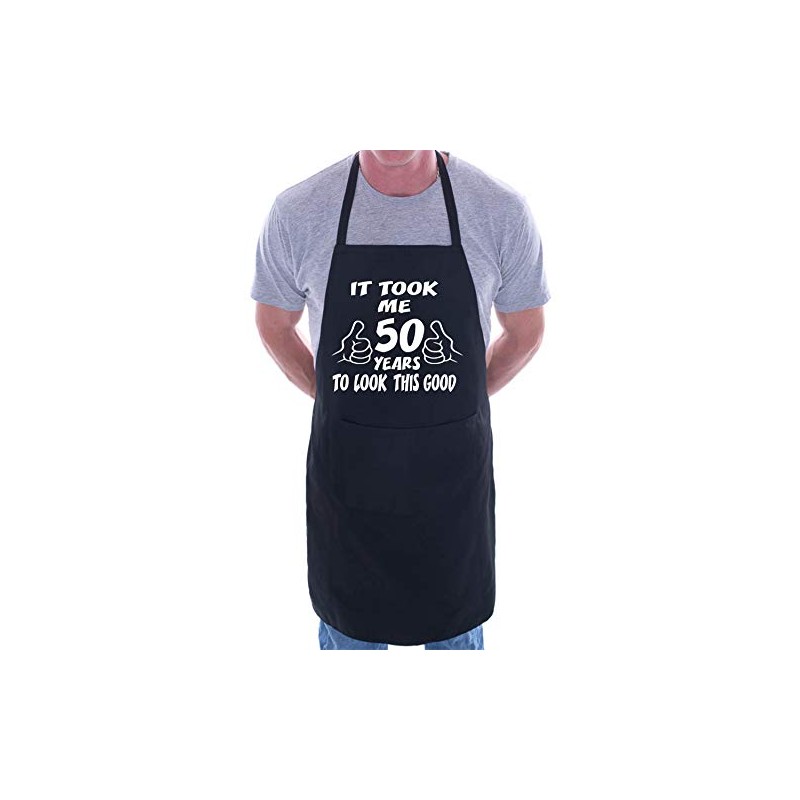 print4ucouk 50th Birthday It Took 50 Years BBQ Cooking Funny