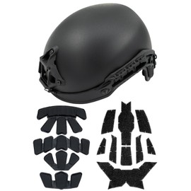 FMATAL GEAR FMA CM Ballistic Helmet Fast Airsoft Tactical Helmet for Paintball Outdoor Sports Hunting Shooting (BK, LXL)