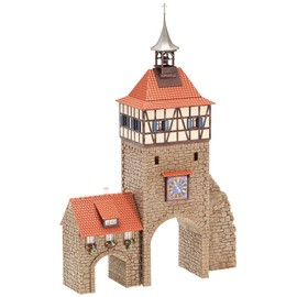 Faller 130406 City Gate with Gate House HO Scale Building Kit