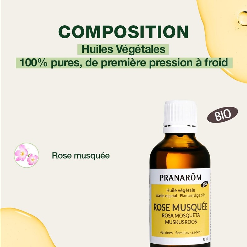 Pranarom Aceite Vegetal Rosa Mosqueta Bio 50ml