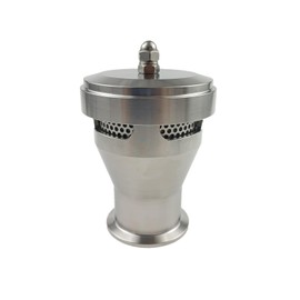 Geife Sanitary 2" Tri Clamp Vacuum Breaker, Tank Breather Valve Stainless Steel 304