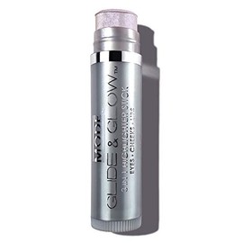 MODE Glide & Glow 3 in 1 Highlighter Creamy Makeup Stick, Long Wear Glowing Radiance for Eyes, Cheeks, Lips with Nourishing Natural Skincare, Vegan – REBEL MOON – Iridescent Mother of Pearl, 0.15 oz