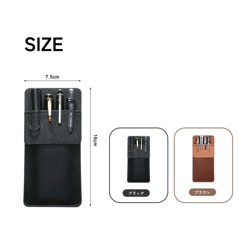 DIZLAS Chest Pocket Pen Case Pen Holder Pen Holder Shirt