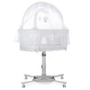 Dream on Me Breeze Swivel Baby Bassinet in White, 4