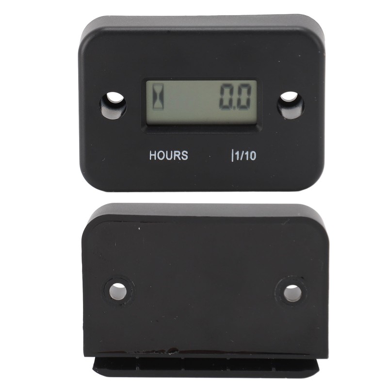 Digital Hour Meter High Accuracy LCD Display Mini Waterproof Engine