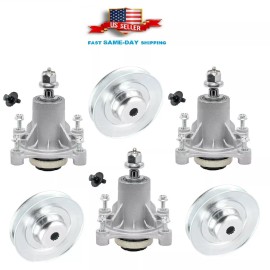H&H Parts 3 Complete Spindle Pulley For Husqvarna CZ4815 CZ4817 CZ4818 Z4818 Z4822 Z4824