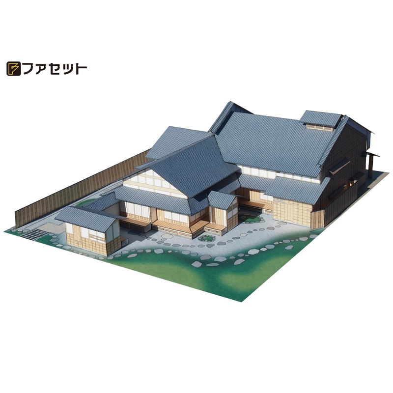 [Facet] Paper Craft 1/150 Nakayamado, Umarukuwaki Motojin