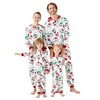 PATPAT Family Christmas Pajamas Tree Snowman and Letter Print Matching