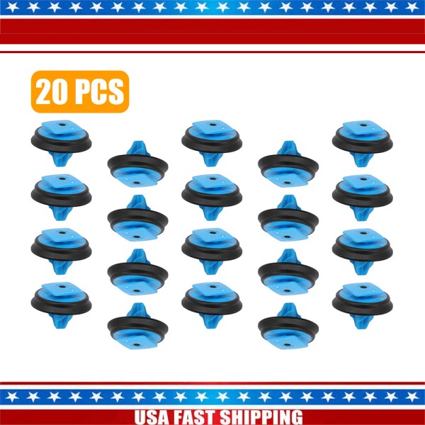 Fender_King2024 20PCS Fender Wheel Flare Moulding Clips Retainer Fit For