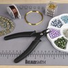 Pliers: BEADSMITH HI TECH SPLI RING PLLIER with Spring