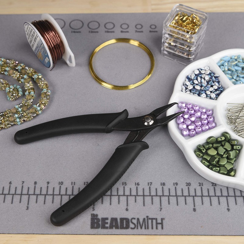 Pliers: BEADSMITH HI TECH SPLI RING PLLIER with Spring