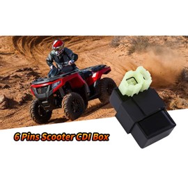 6 Pin AC CDI Box Replacement for GY6 50cc 125cc 150cc ATV Taotao Roketa Sunl Lance Scooter Moped GO KART 4 Wheeler Quad Bikes