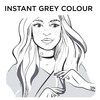 L'Oreal Colorista Hair Makeup Metallic Grey Blonde Temporary Hair Colour