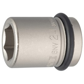 TONE Impact Socket 6NV-24 Insertion Angle 0.7 inch (19.0 mm) (3/4 inch), Double Side Width 0.9 inch (24 mm)