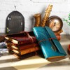 Chinco 5 Pcs Journal Notebook Refillable Leather Diary Leather Vintage
