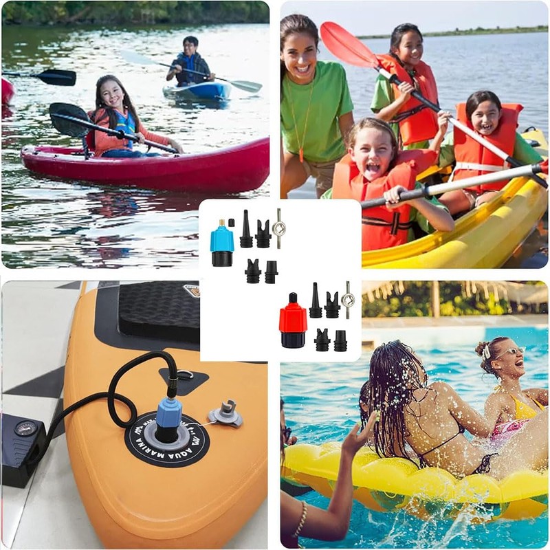 Shengsenfu Inflatable SUP Pump Valve Adapter, Multifunction Valve Adapter with