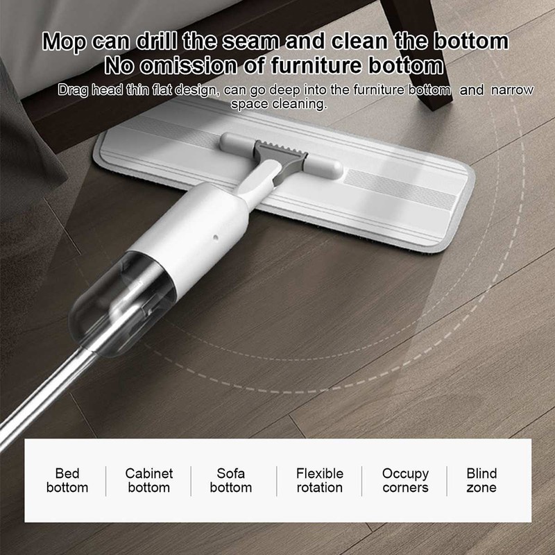 Spray Mop for Floor Cleaning Water Spray Flat Mop Household