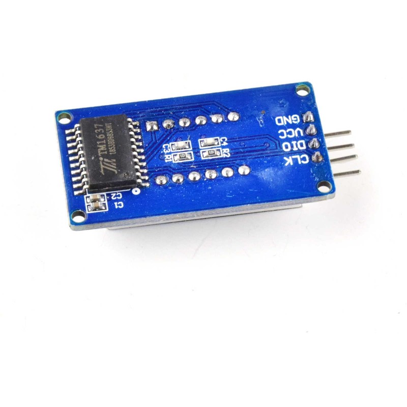 CANADUINO® 3 x LED 7-Segment Display, 4 Digits, Serial Interface,