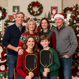 VAHKN Pickleball Paddles - T700 Carbon Fiber Pickleball Paddle - Lightweight & Durable,16mm Polymer Core-High Spin Surface for Power,Precision & Control - for All Skill Levels