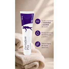 Fortafem Pro Gel Perineal, Hidratación y Elasticidad de la Zona Intima, 100 ml