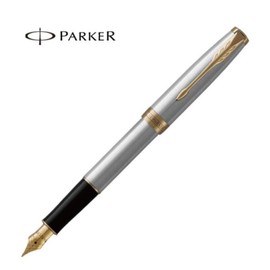 Parker Sonnet N Stainless Steel GT Fountain Pen / 파카 소네트N 스텐스틸 GT 만년필