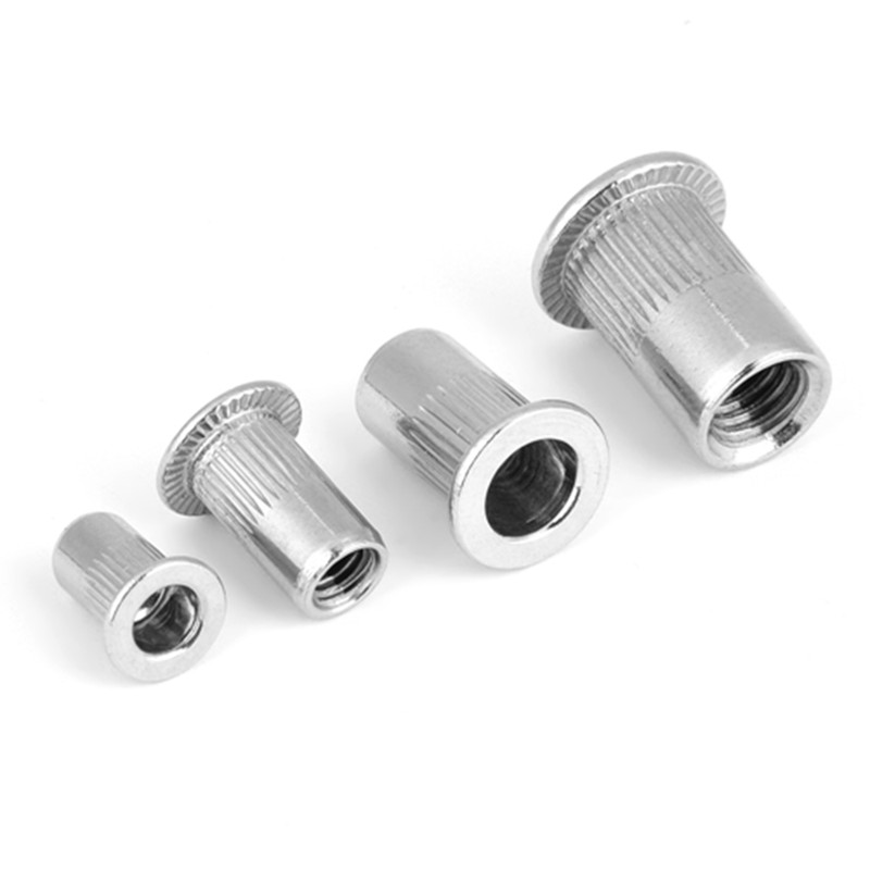 200pcspcs Threaded Insert M3, M4, M5, M6 304 Stainless Steel