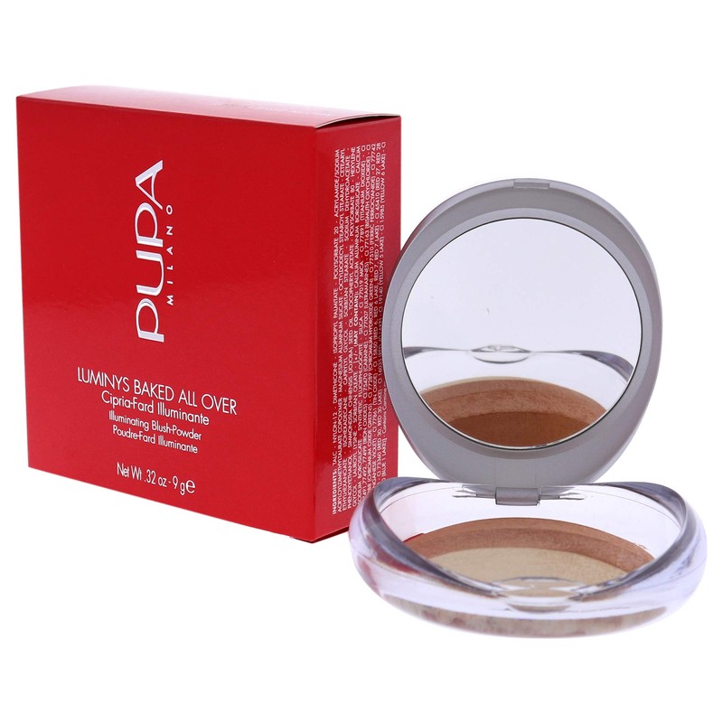 Pupa Luminys Baked All Over Powder Blush # 05 Golden