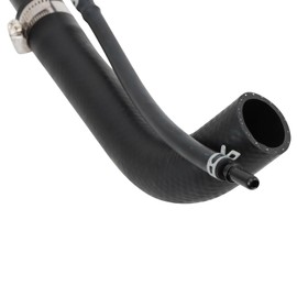 TRQ Fuel Tank Filler Neck Black Compatible with 2011-2016 Ford F-250 Super Duty F-350 Super Duty