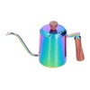 600ml Stainless Steel Manual Coffee Pot Long Narrow Spout Pour